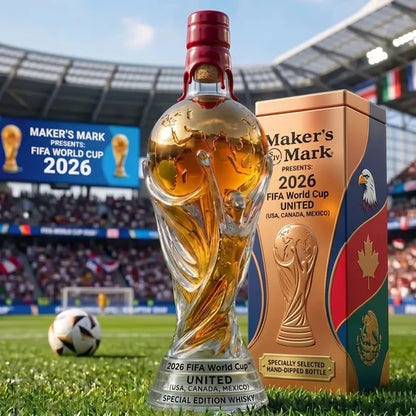 2026 World Cup Special Edition Whisky Bottle